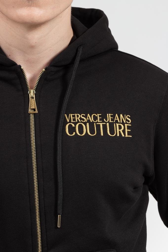  Versace Jeans Couture Erkek Fermuarlı Sweatshirt