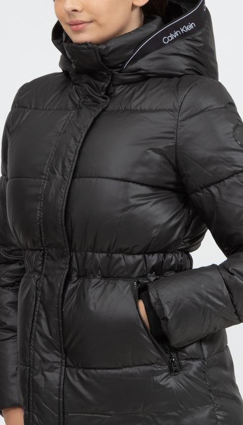  Calvin Klein Sorona Waisted Jacket Kadın Mont