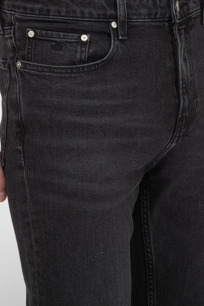  Calvin Klein Slim Tapered Washed Black Erkek Jean Pantolon