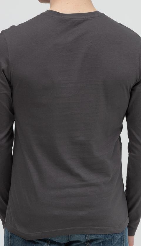 Calvin Klein Essential Instit Ls Tee Erkek Uzun Kollu T-Shirt