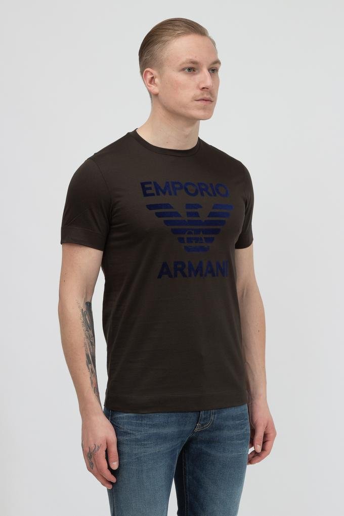 Armani Erkek Bisiklet T-Shirt - 8059516806301
