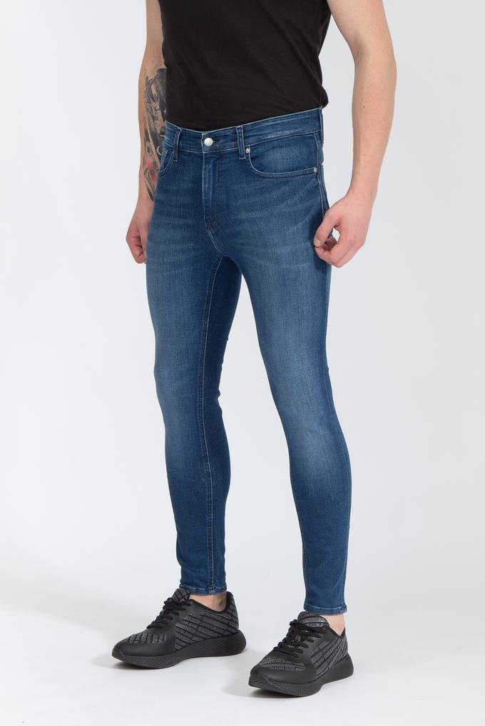  Calvin Klein Super Skinny Erkek Jean Pantolon