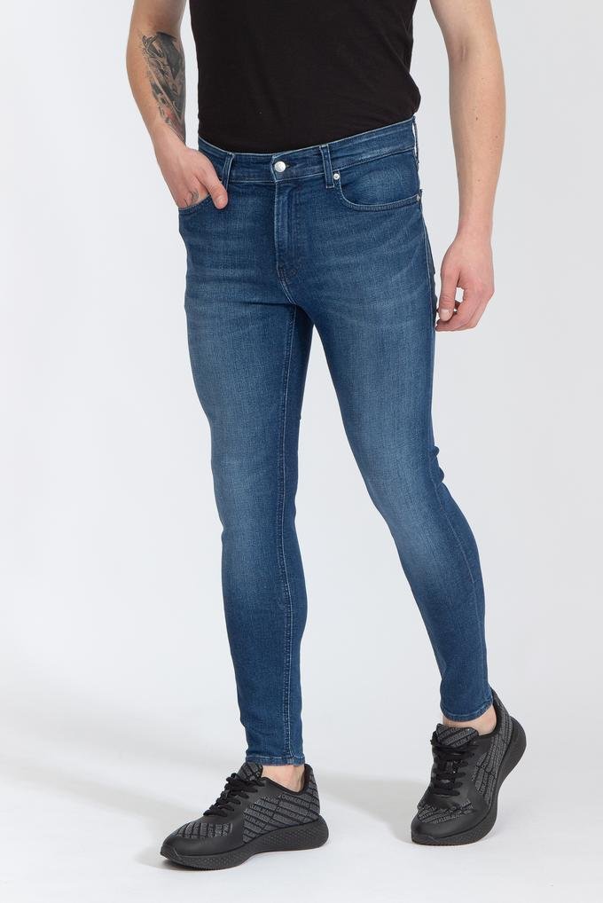  Calvin Klein Super Skinny Erkek Jean Pantolon