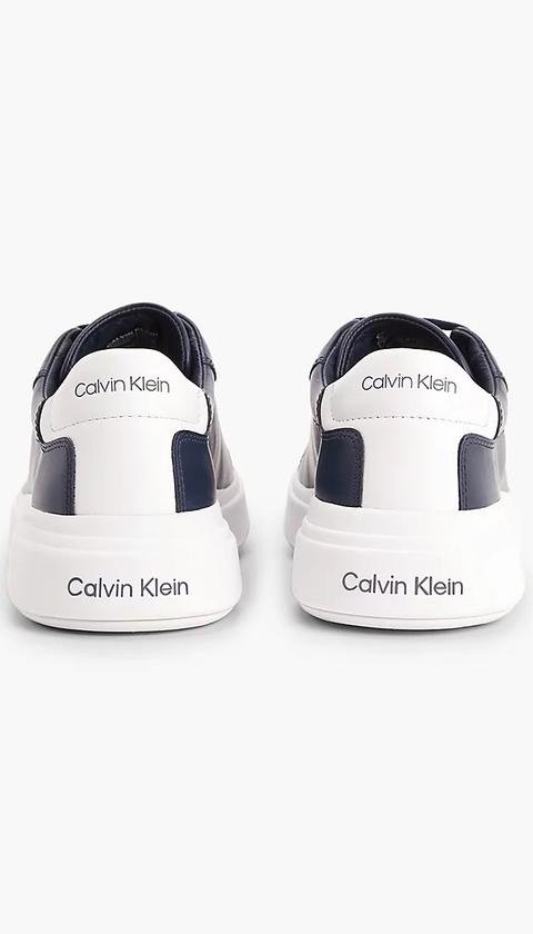  Calvin Klein Low Top Lace Up Lth Erkek Sneaker