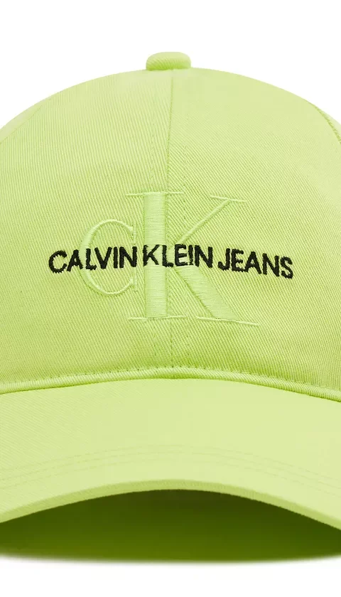  Calvin Klein Monogram Cap Embro Erkek Baseball Şapka