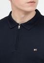  Tommy Hilfiger Zip Interlock Slim Ls Polo Erkek Polo Yaka T-Shirt