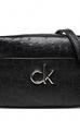 Calvin Klein Re-Lock Camera Bag Ostrich Kadın Mini Omuz Çantası