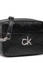  Calvin Klein Re-Lock Camera Bag Ostrich Kadın Mini Omuz Çantası