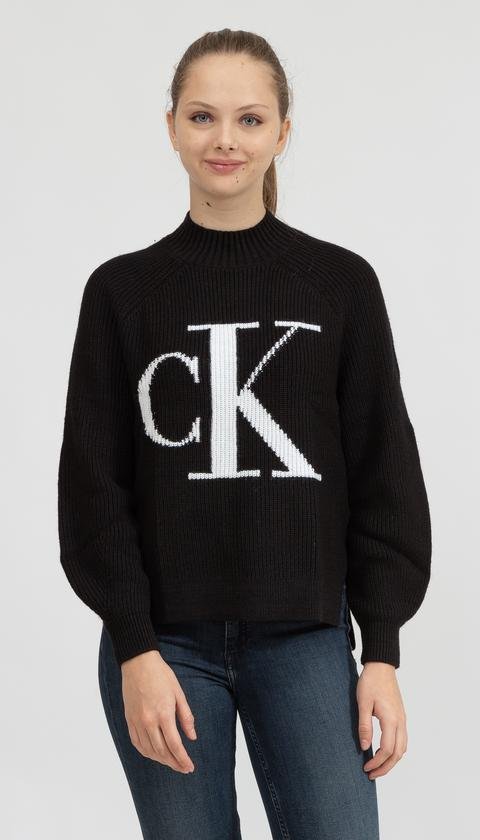  Calvin Klein Ck Raglan Sweater Kadın Triko