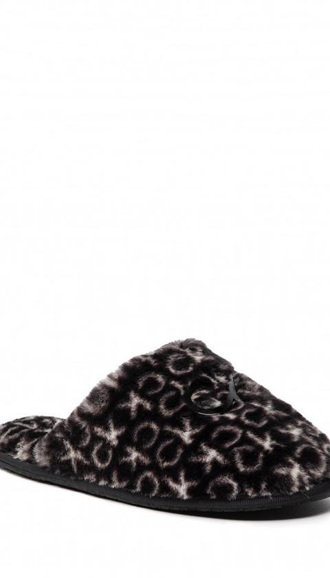  Calvin Klein Slipper Mule Fur Mono Kadın Ev Terliği