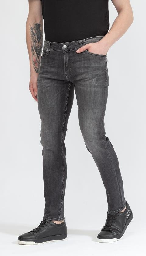  Calvin Klein Modern Slim Flex Grey Erkek Jean Pantolon