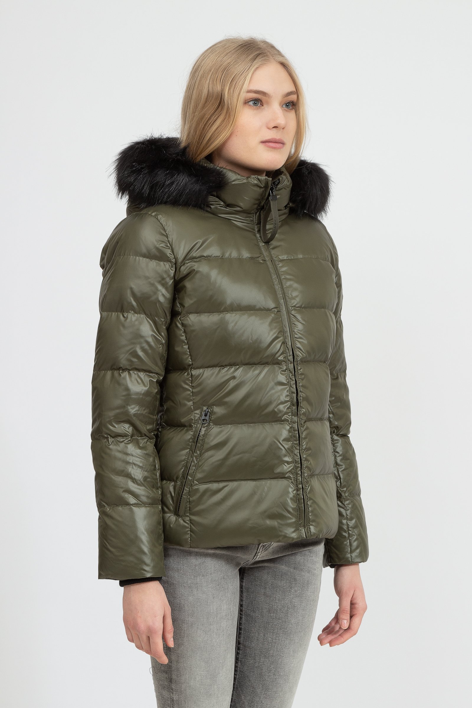 Calvin Klein Essential Real Jacket Kadın Down - Mont 8719854576273
