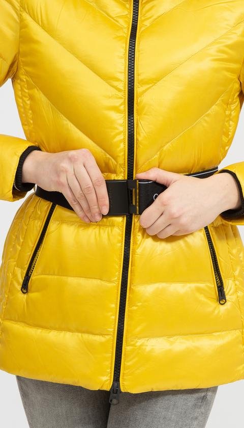  Calvin Klein Lofty Real Down Belted Jacket Kadın Mont