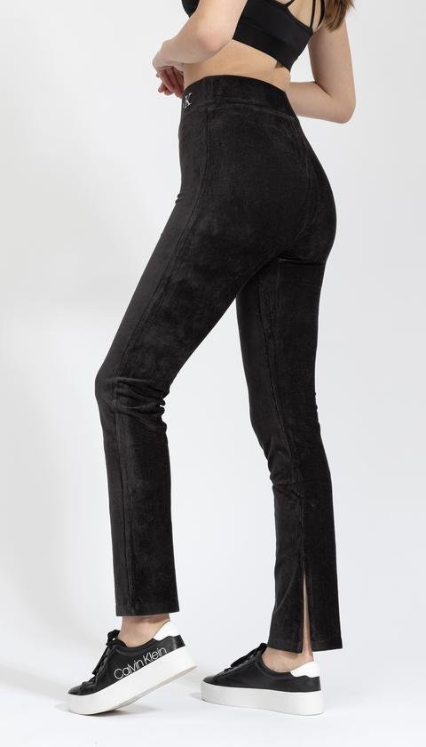  Calvin Klein Velvet Rib Skinny Pants Kadın Eşofman Altı