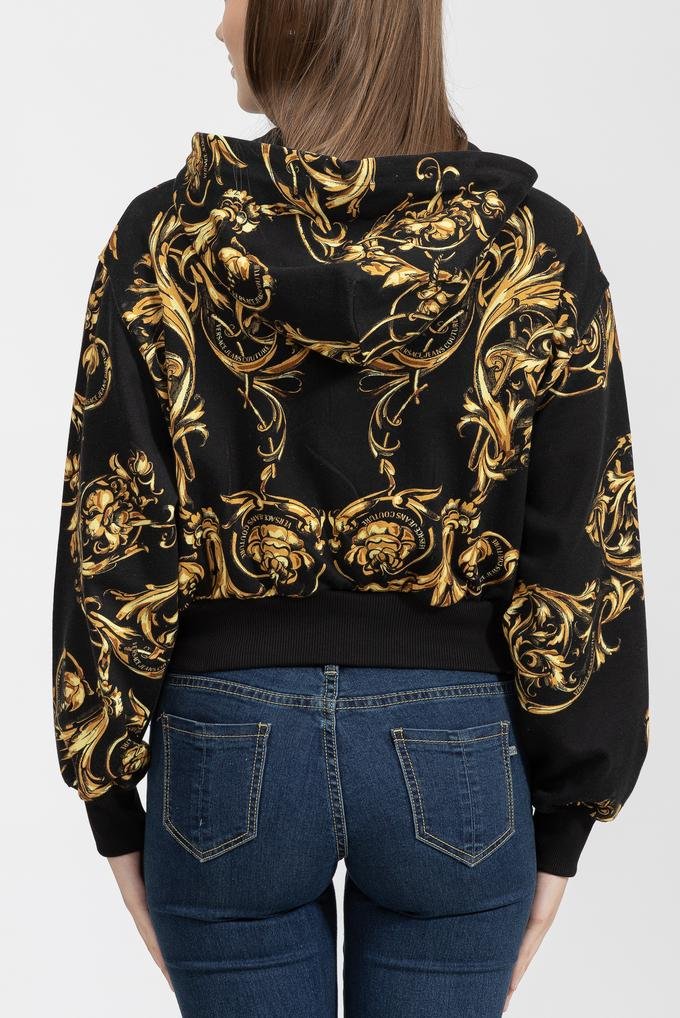  Versace Jeans Couture Kadın Kapüşonlu Sweatshirt