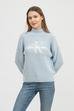 Calvin Klein Two Tone Monogram Loose Sweater Kadın Triko
