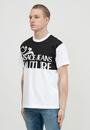  Versace Jeans Couture R Overpt Logo Erkek Bisiklet Yaka T-Shirt