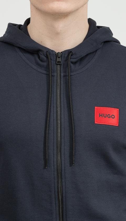  Hugo Daple Erkek Fermuarlı Sweatshirt