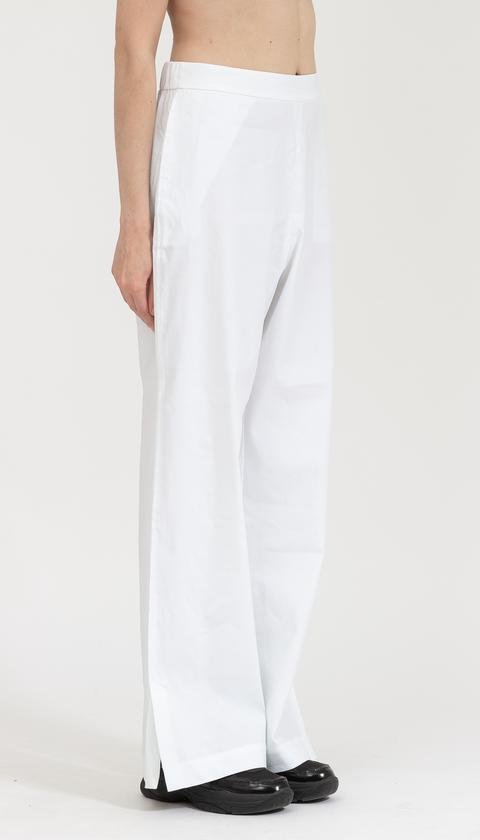  Calvin Klein Linen Wide Leg Pant Kadın Chino Pantolon