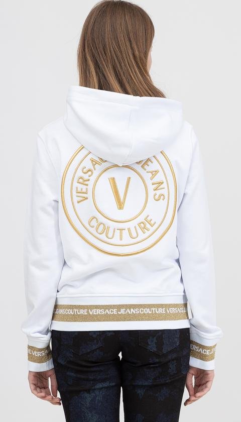  Versace Jeans Couture Kadın Fermuarlı Sweatshirt