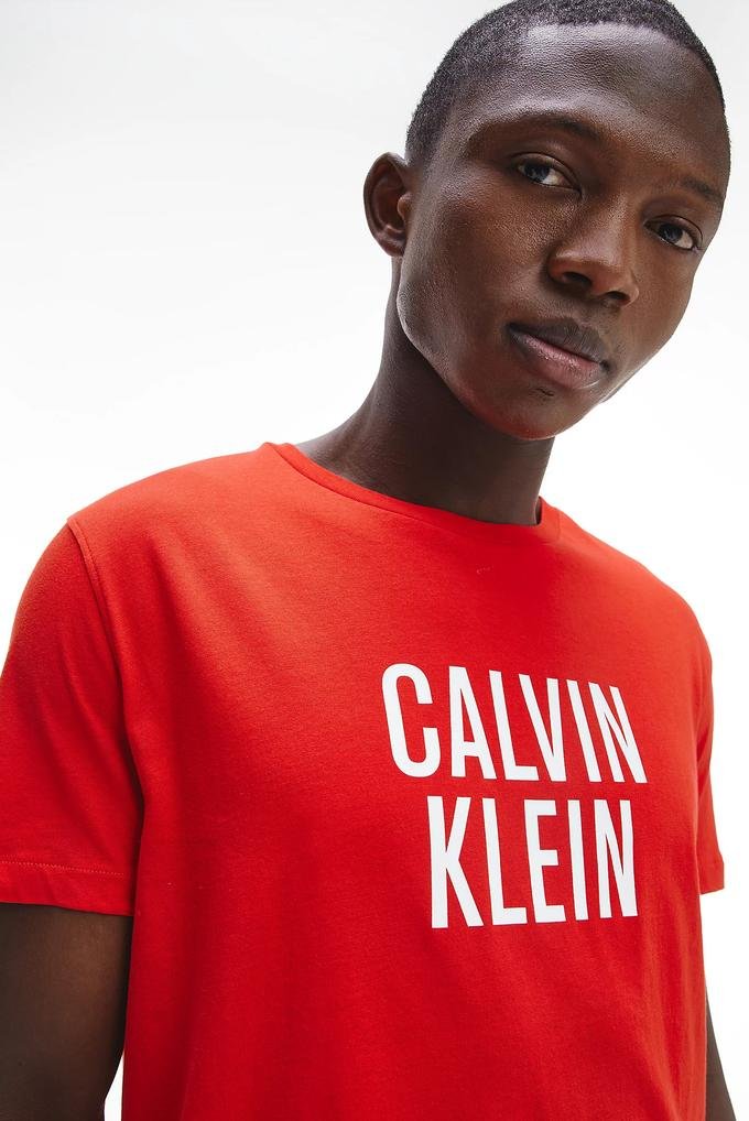  Calvin Klein Relaxed Crew Tee Erkek Bisiklet Yaka T-Shirt