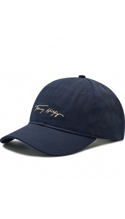  Tommy Hilfiger Iconic Signature Cap Kadın Baseball Şapka