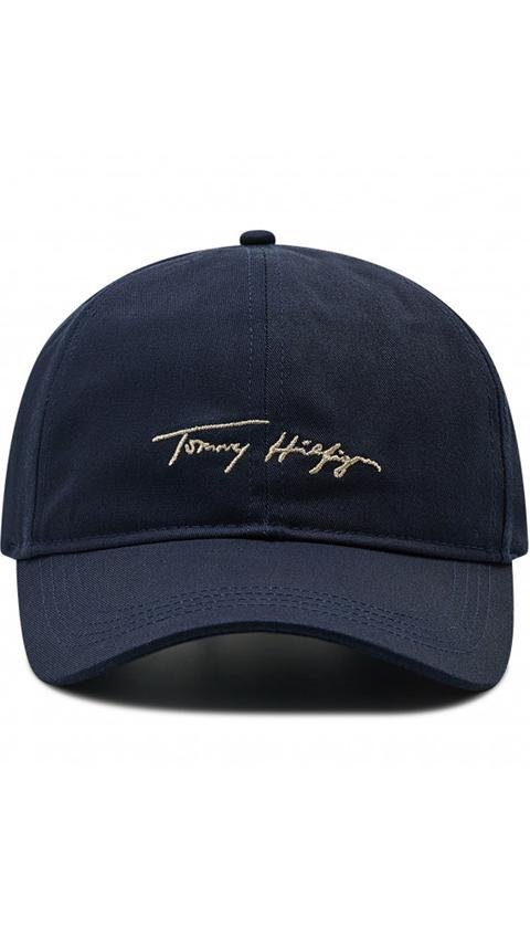  Tommy Hilfiger Iconic Signature Cap Kadın Baseball Şapka