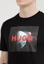  Hugo Dupiter Erkek Bisiklet Yaka T-Shirt