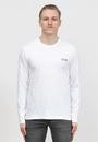  Calvin Klein Mirrored Logo Sleeve Ls Erkek Uzun Kol T-Shirt
