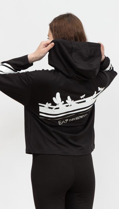  EA7 Kadın Fermuarlı Sweatshirt