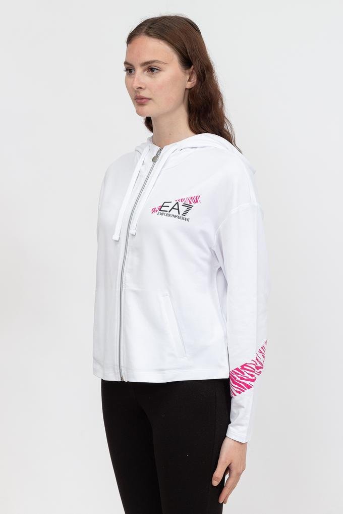  EA7 Kadın Fermuarlı Sweatshirt