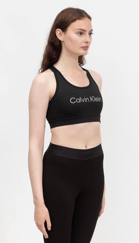 Calvin Klein Wo - Medium Support Sports Bra Kadın Sporcu Sütyen -  8719855370405