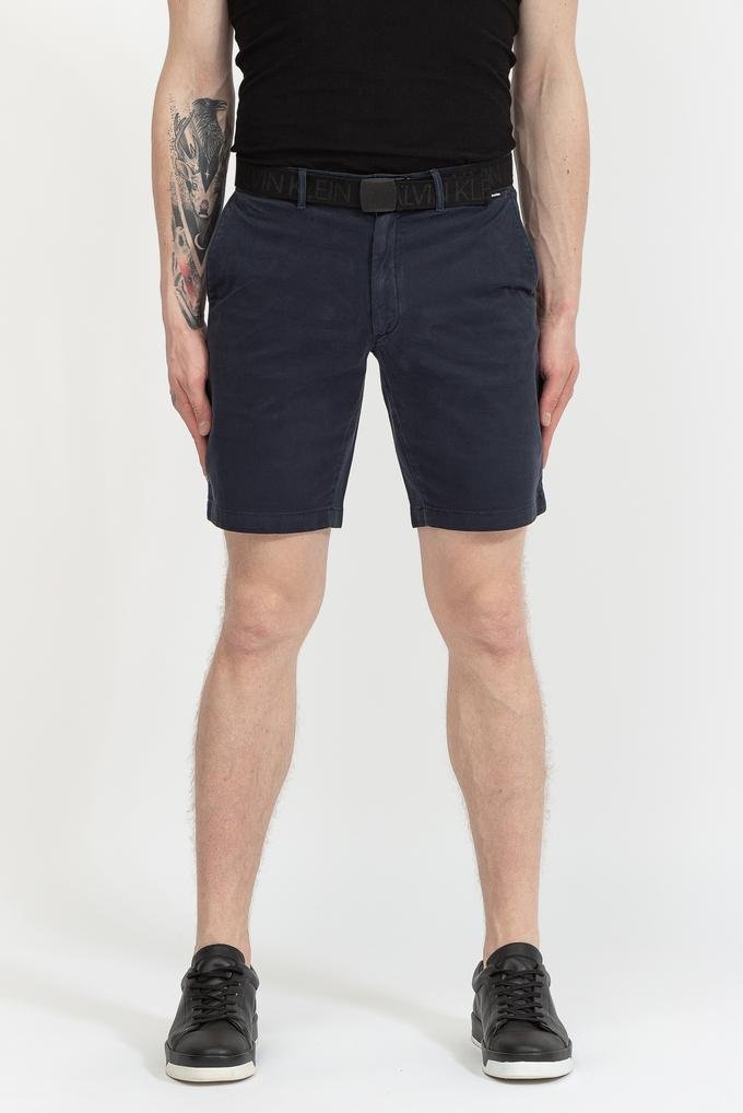  Calvin Klein Garment Dye Belted Shorts Erkek Bermuda Şort