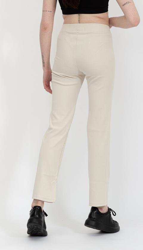  Calvin Klein Ck Rib Pants Kadın Chino Pantolon