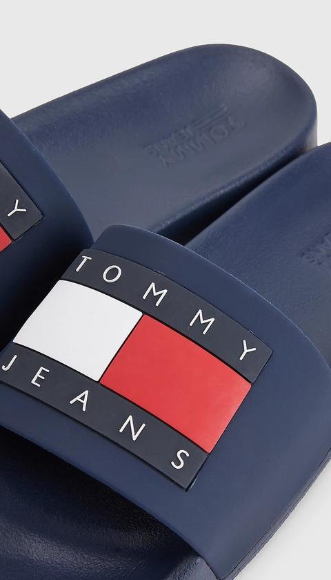  Tommy Hilfiger Tommy Jeans Flag Pool Slide Kadın Terlik