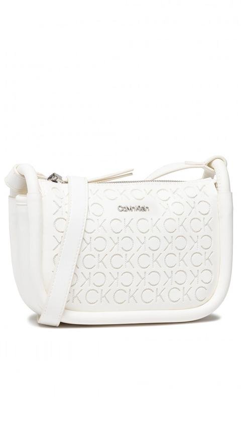 Calvin Klein Calvin Resort Shoulder Bag Mesh Kadın Mini Omuz Çantası