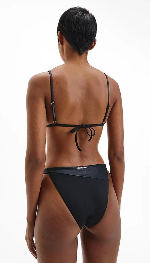  Calvin Klein Triangle-Rp Kadın Bikini Üstü