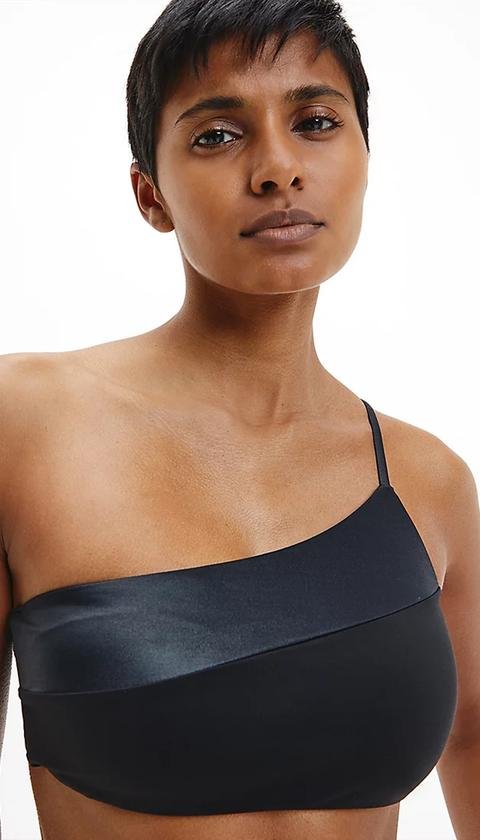  Calvin Klein Bralette One Shoulder-Rp Kadın Bikini Üstü