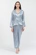 Rosaleen Kadın Luna Düz Biyeli Pijama Takımı