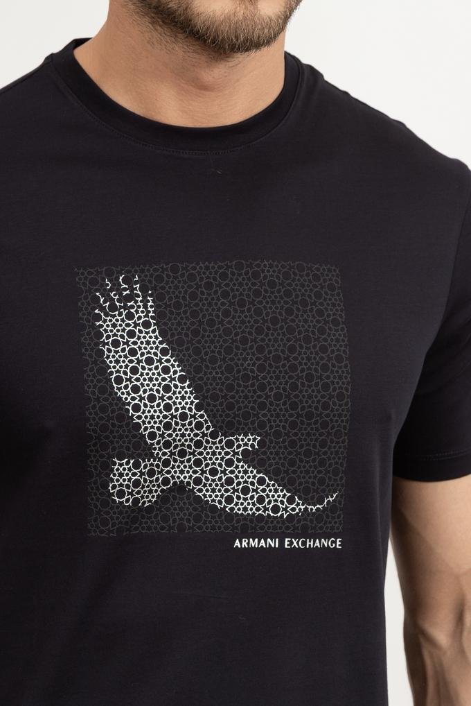  Armani Exchange Erkek Bisiklet Yaka T-Shirt