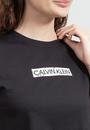  Calvin Klein Pw - Cropped Ss T-Shirt Kadın Bisiklet Yaka T-Shirt