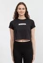  Calvin Klein Pw - Cropped Ss T-Shirt Kadın Bisiklet Yaka T-Shirt