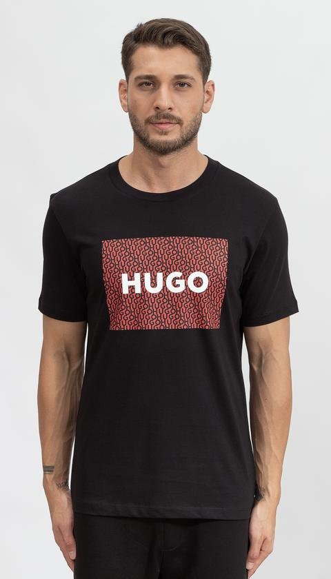  Hugo Dulive Erkek Bisiklet Yaka T-Shirt