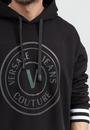  Versace Jeans Couture O 1 Vembl Flat Petrol Erkek Kapüşonlu Sweatshirt