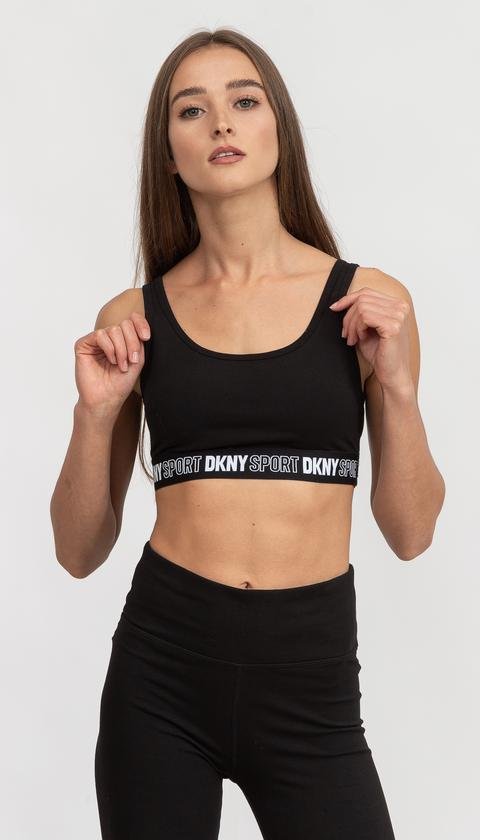  DKNY Sport Outline Logo Kadın Sporcu Sütyen