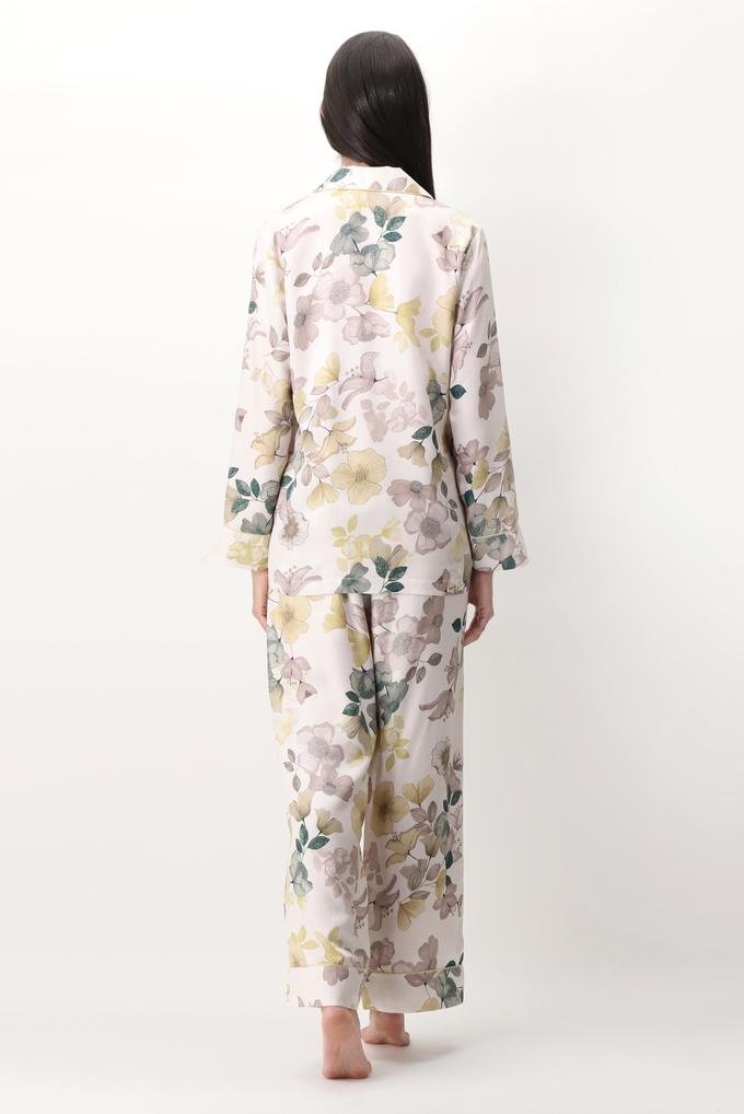  Lunadiseta Winter Flowers Pyjamas Kadın Pijama Takımı