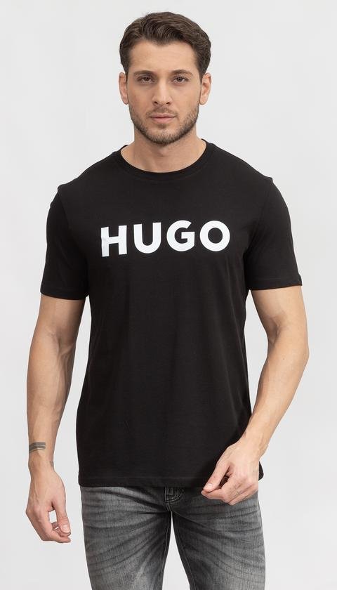 Hugo Dulivio Erkek Bisiklet Yaka T-Shirt