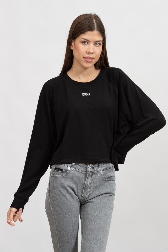  DKNY Box Kadın Uzun Kollu T-Shirt