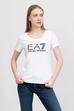 EA7 Kadın Bisiklet Yaka T-Shirt