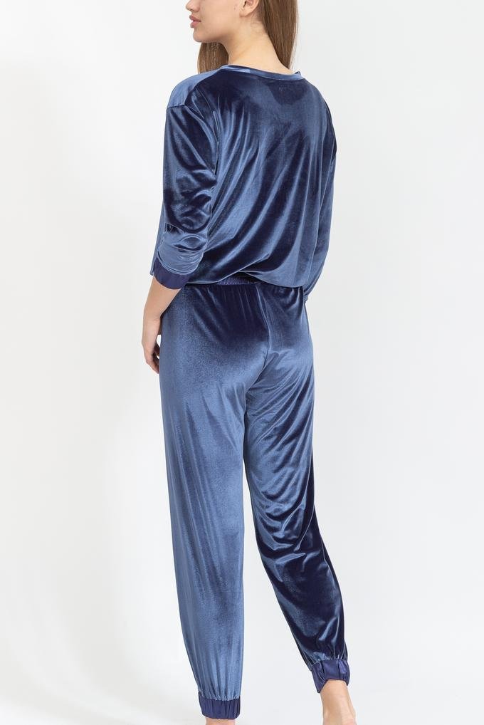  Rosaleen Kadife Kadın Pijama Takımı